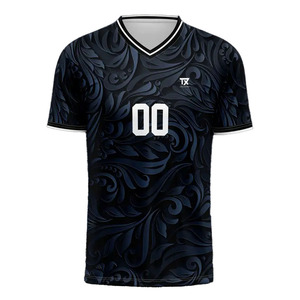 เสื้อฟุตบอลสั่งทำคุณภาพดีที่สุด - ผ้าตาข่ายโพลีเอสเตอร์ 100% ระบายอากาศได้ดี แห้งเร็ว สั่งทำสี โลโก้ ได้ตามต้องการ สำหรับผู้ใหญ่ทุกเพศ - Product Image 2