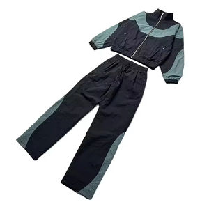 Conjunto Deportivo Personalizado para Hombre, Modelo 2026, Impreso, Resistente al Viento, Transpirable, Chaqueta con Cremallera y Pantalones de Algodón, Cortavientos - Product Image 6