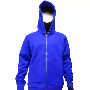 Sudadera con capucha y cremallera para hombre y mujer, prenda deportiva Unisex con diseño personalizado de alta calidad, diseño en blanco, venta al por mayor - Product Image 3