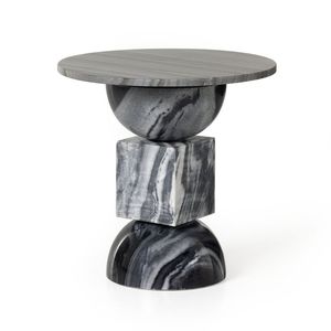 New Arrival Green Marble <b>Side</b> <b>Table</b> Modern Stone Accent Furniture For Luxury Home Hotel Decor Export Bulk Order Use <b>Set</b> Sale New - Product Image 5