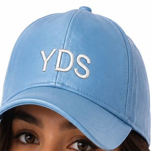 Unisex Leather Baseball <b>Cap</b> Premium Leather Adjustable 6-Panel Casual Classic Style Lightweight Comfortable Daily Wear <b>Cap</b> - Product Image 5