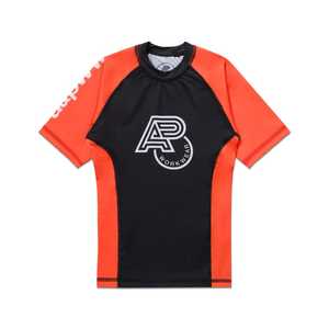 เสื้อรัดกล้ามเนื้อสำหรับผู้ชาย MMA BJJ แบบสั่งทำพิเศษ น้ำหนักเบา ระบายอากาศได้ดี แขนสั้น ผลิตจากผ้าสแปนเด็กซ์/โพลีเอสเตอร์ รับผลิตแบบ OEM - Product Image 4