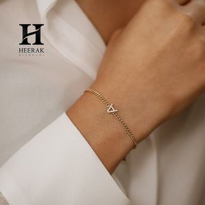 Pulsera de Diamantes con Inicial Personalizada, Cadena de Oro 14K, Diamante Cultivado en Laboratorio, Fabricante de Joyería al por Mayor - Product Image 3