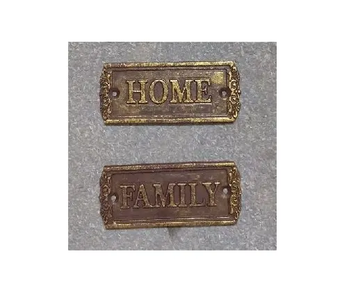 New Hotel Name Plate For Hotel Rooms Doors In Customized Names With Durable Quality Metal Name Plate In Factory Prices