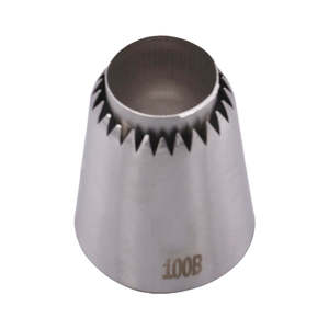 100B Icing Nozzle Stainless Steel Cake Decorating Tip Pastry Nozzle <b>Baking</b> Tools Reusable Corrosion Resistant - Product Image 4