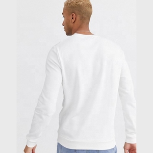 Sudadera de Algodón Premium Personalizada para Hombre, Cuello Redondo, Estilo Urbano, Ropa Deportiva, Informal, Lisa, con Logotipo Bordado - Product Image 2