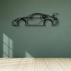 Sculpture de voiture en fer noir, design moderne personnalisé, pour intérieur et extérieur, art mural suspendu, salon, chambre, taille de cadre personnalisée, artisanat - Product Image 3