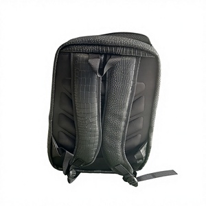 Manufacturer Mannu Sports Custom Vintage Stylish Crocodile <b>Print</b> Microfiber Leather Zipper Portable <b>Camera</b> Back Pack - Product Image 2