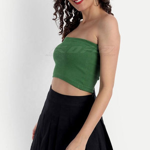 Haut bustier d'été pour femme, décontracté, pour soirée et club, tendance mode - Product Image 2