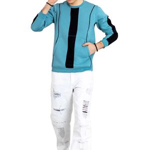 Sudadera Básica de Algodón 100% para Invierno, Estilo Urbano, Cuello Redondo, con Logotipo Personalizado para Hombre - Product Image 5