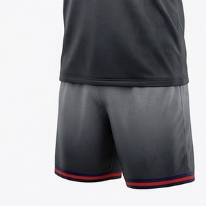 Professional basketball practice uniform jersey shorts <b>athletic</b> sports set breathable fabric modern team wear MALUZA INDUSTRIES - Product Image 5