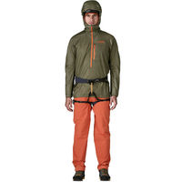 Veste coupe-vent à capuche pour homme, pliable, légère, en nylon ripstop, hydrofuge, vêtements de sport d'extérieur