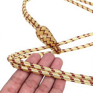 QUICK WAY INDUSTRIES Nœud de sabre cérémoniel en fil de soie doré, Nœud de porte-épée pour officier britannique de la guerre civile - Product Image 3