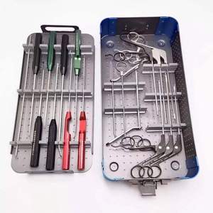 ชุดเครื่องมือผ่าตัดข้อไหล่แบบแมนนวล 18 ชิ้น ทำจากสแตนเลสสตีล คุณภาพสูง - Product Image 1