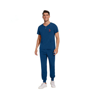 Tenue médicale professionnelle au design sophistiqué pour médecins et experts seniors, uniforme d'hôpital Smart Fit. - Product Image 6