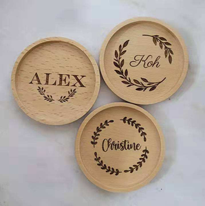 Promotional Reusable <b>Personalised</b> Custom Print Logo Novelty Coasters Wood Pallet Coaster - Product Image 5