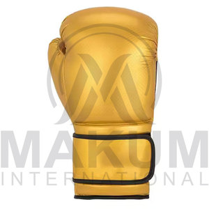 Guantes de Boxeo de Cuero Premium, Transpirables y Duraderos, para Entrenamiento y Combate - Product Image 3