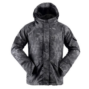 Vêtements de travail camouflageés coupe-vent pour l'extérieur, veste et pantalon, tissu silencieux, vestes de chasse, softshell, imperméable - Product Image 1