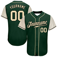Maillot de baseball pour homme adulte en gros, personnalisé, imprimé en sérigraphie, 100 % polyester, anti-humidité, respirant, col en V, cousu