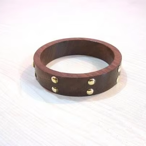 Ensemble de bracelets en bois de haute qualité pour femmes et filles, bracelets traditionnels unisexes artisanaux, personnalisables, mode, artisanat naturel - Product Image 1