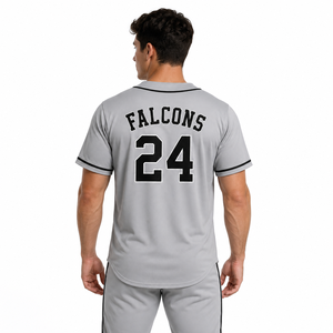 Conjunto de Uniforme de Béisbol al Por Mayor de Fábrica, Jersey y Pantalones de Béisbol con Estampado Personalizado y Ajuste Atlético Cómodo para Equipos de Béisbol - Product Image 3