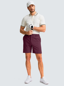 Pantalones Cortos Híbridos de Golf para Hombre, Personalizables al por Mayor, Casuales, Tipo Chino, Elásticos - Product Image 5