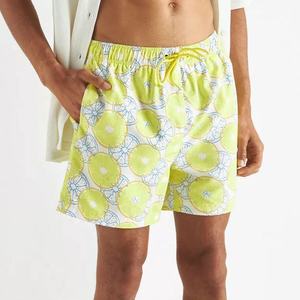 Livraison Rapide - Short de Bain Homme Personnalisé Écologique avec Logo Avant, Séchage Rapide, Respirant, Taille Élastique, Poches - 100% Polyester - Product Image 1