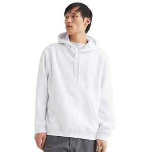 เสื้อฮู้ดแบบสวมหัวผ้าฟลีซปักลายโลโก้สำหรับผู้ชายผู้หญิง - Product Image 4