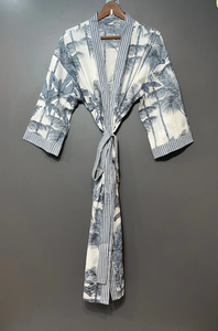 Robe Kimono Imprimée à Motifs de Dessins Animés pour Femme, en Coton Doux, Vêtement d'Intérieur d'Été Fait Main, Style Kimono ODM - Product Image 5