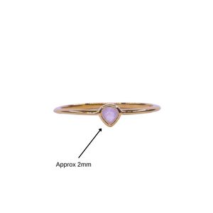 Wedding Wear 925 Sterling Silver White <b>Rainbow</b> Moonstone Silver Plated Jewelry Women Wear Classic Ring - Product Image 1