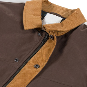 RAMF SPORTS Modern Fit Streetwear <b>Winter</b> Canvas Work <b>Jacket</b> Heavy Duty Work Uniform Stand Collar Front Reinforced Stitching - Product Image 5