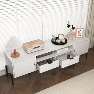 Moderno Mobile TV 70.86x15.74x21.85 Pollici, Pratico Centro di Intrattenimento con Spazio di Archiviazione per Soggiorno - Product Image 4