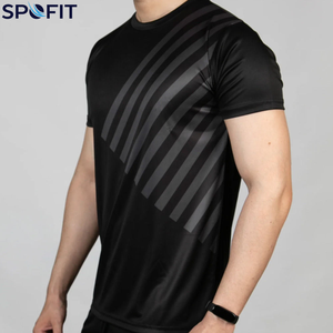 T-shirts personnalisés pour hommes de haute qualité, design personnalisé, 100% polyester, sublimation personnalisée, t-shirts vierges, best-sellers, t-shirts pour hommes en sublimation - Product Image 3