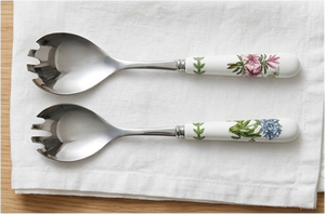 Luxurious Stainless Steel Salad <b>Server</b> With Resin Handle For Household And Gift packing Handcrafted From India - Product Image 2
