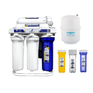 Purificador de Agua por Ósmosis Inversa PENCA, Filtración de 5 Etapas, 100 GPD, Sin Tanque, Filtro de Agua RO Manual para Uso Doméstico, Hotelero y Comercial - Product Image 1
