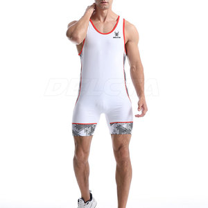 Nouveaux Combinaisons de lutte en Spandex et Polyester à séchage rapide, de qualité supérieure - Product Image 6