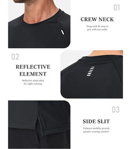 Camisetas de Punto con Cuello Redondo de Algodón de Alta Calidad al por Mayor 2025 para Hombre, Camisetas Informales de Verano de Manga Corta Transpirables - Product Image 4