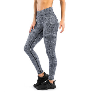 2026 Custom Logo Spandex/Nylon Four-Way Stretch Ankle-Length High Waist <b>Yoga</b> <b>Pants</b> Gym Workout Tight Fitness <b>Yoga</b> Leggings - Product Image 1