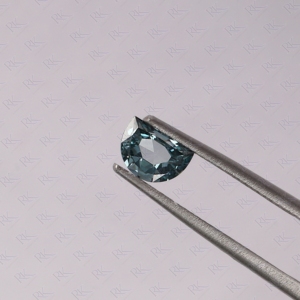 Diamante azul cultivado en laboratorio de 2.5 quilates, corte media luna, suelto, CVD HPHT, certificado IGI, VS1 VVS, piedra preciosa. - Product Image 2