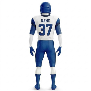 Jersey de Fútbol Americano 2026, Nuevo Diseño, Logotipo Personalizado, Venta al Por Mayor para Hombre, Secado Rápido, Anti-UV, 100% Poliéster, Uniforme Deportivo con Transferencia Térmica - Product Image 3