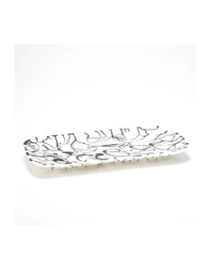Plato de Servir Ecológico, Apto para Alimentos, con Diseño de Remolinos Acuáticos, Hecho a Mano con Resina, Duradero, Pulido, Clásico y Personalizable - Product Image 4