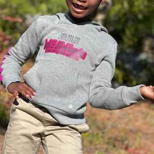 Sudadera con capucha para jóvenes Jack and Jill, color gris, con estampado gráfico You Are The Future, sudadera con capucha elegante para niños, sudadera juvenil cómoda y moderna - Product Image 6