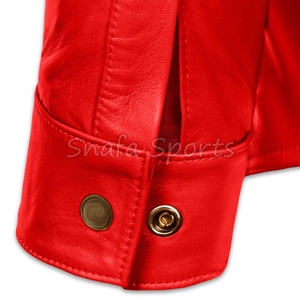 Chaqueta de Cuero Genuino para Hombre de Alta Calidad, Nueva Colección, Estilo Bomber, Precio de Mayoreo, con Diseño Personalizado - Product Image 6