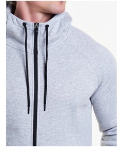 Conjuntos Deportivos de Forro Polar Térmico Personalizados de Moda, con Capucha, Talla Grande, para Hombre, 100% Algodón, Transpirables, de Secado Rápido - Product Image 4