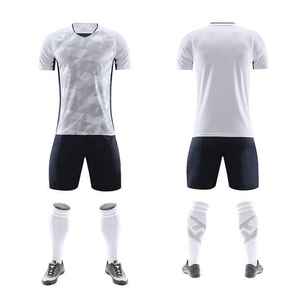 Polyester Jersey Shorts Socks Adult All Seasons Men's Soccer Uniform Set Geometric Print Short Sleeve Quick Dry - Product Image 4