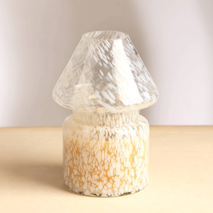 Candela Profumata in Cera Bianca Dreamy Splutter con Portacandele in Vetro, Lanterne e Vasetti per Candele - Product Image 1