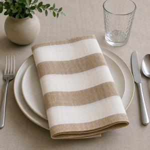 Serviettes de cocktail en lin fin 100% lin, élégantes et personnalisées, et accessoires essentiels pour les fêtes en tissu de qualité supérieure - Product Image 4