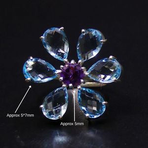 Anillos de Plata de Ley 925 con Circonitas Cúbicas Brillantes, Novedad de 2022, para Mujer, Regalo Perfecto para Boda, Compromiso o Aniversario - Product Image 1