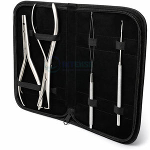 Juego Profesional de 4 Herramientas Ligeras de Acero Inoxidable para Extensiones de Cabello, Alicates de 7 Pulgadas para Remover y Colocar, Herramienta de Bucle, Aguja de Tracción - Product Image 2