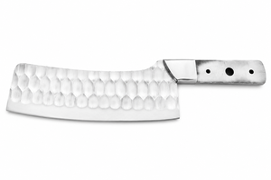 Stainless Steel Cleaver Knife Blank 12 Inch Straight Edge Kitchen Blade With Hammered Finish For DIY <b>Crafting</b> - Product Image 2